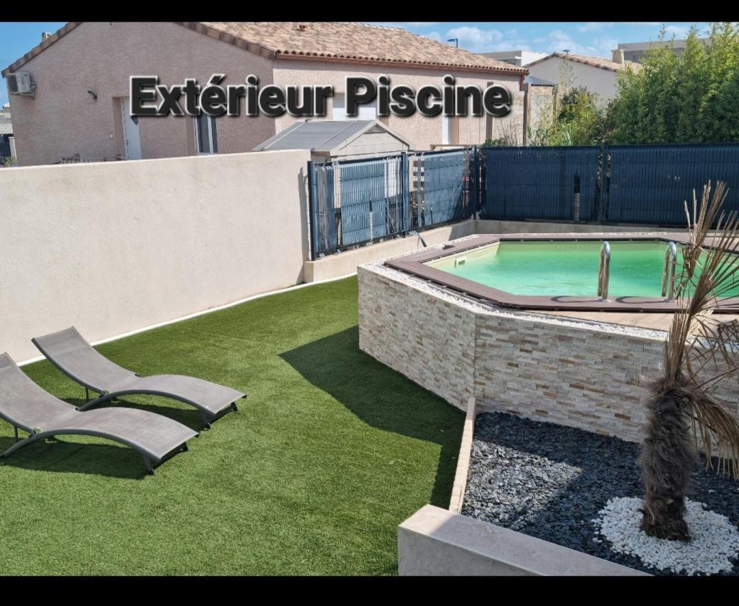 Maison 8 Couchages Clim, Plage A Pied, Petite Piscine Port-la-Nouvelle Exterior foto