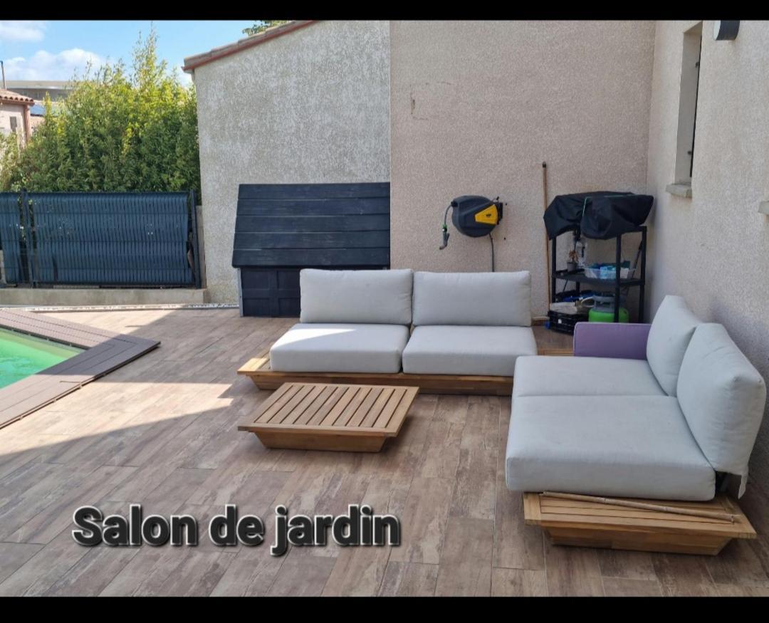 Maison 8 Couchages Clim, Plage A Pied, Petite Piscine Port-la-Nouvelle Exterior foto